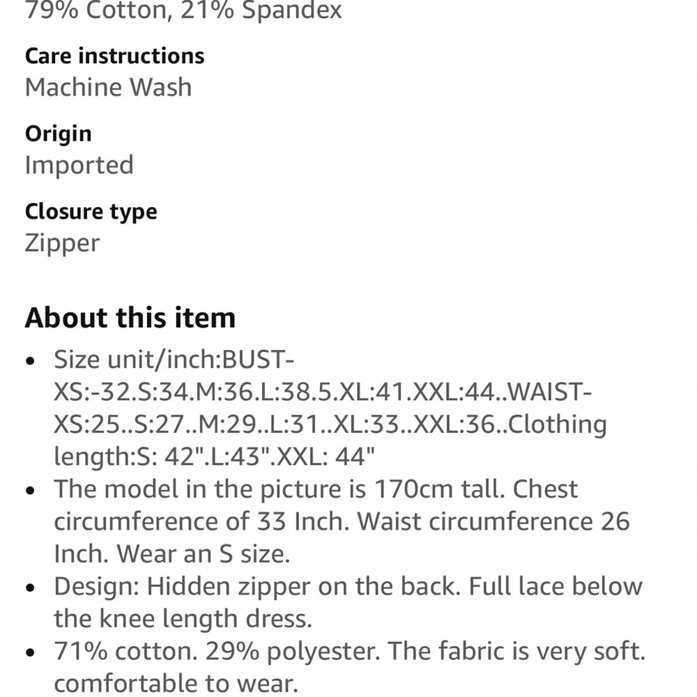 Peach Lace Wedding Dress - Picture 7 of 9